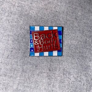 Bath Body Works (Back & Body Hurts) Enamel pin